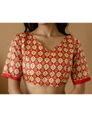 Ready To Wear Multicoloured Silk Printed Saree