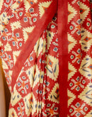 Ready To Wear Multicoloured Silk Printed Saree