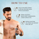 Long Lasting Musk Divine Deodorant Body Spray For Men  - Clearance