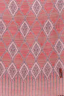 KRITI Diamond Design Woollen Peach Color Stole For Girl