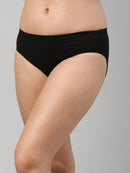 Amelie 101 Solid Soft Cotton Hipster Panty for Women - Assorted Colours AS02