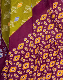 Ready To Wear Green Cotton Printed Saree