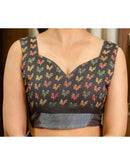 Ready To Wear Yellow Cotton Printed Saree