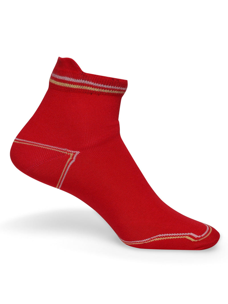 PO5 Sports Solid 003 Low Cut Assorted Cotton Socks
