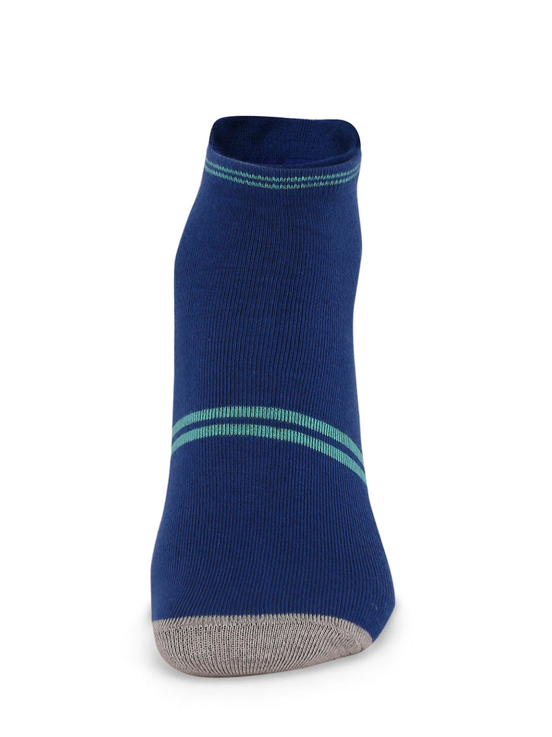 PO5 Sports Solid 004 Low Cut Assorted Cotton Socks