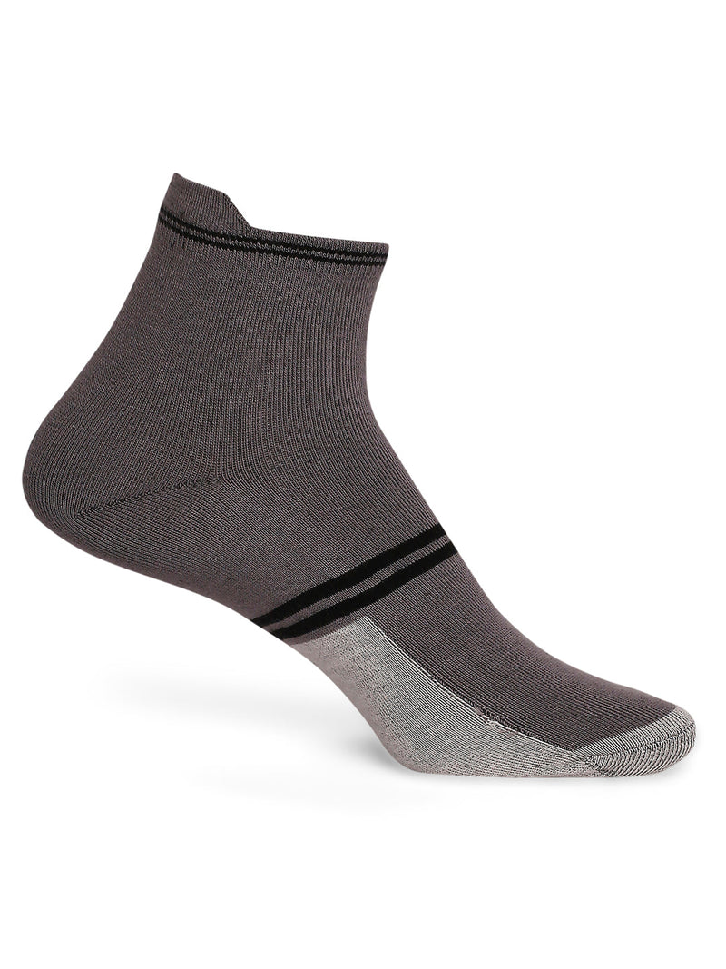 PO5 Sports Solid 004 Low Cut Assorted Cotton Socks