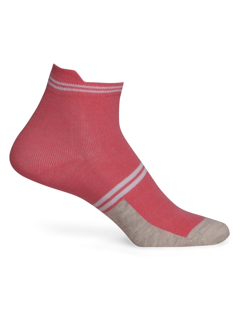 PO5 Sports Solid 004 Low Cut Assorted Cotton Socks