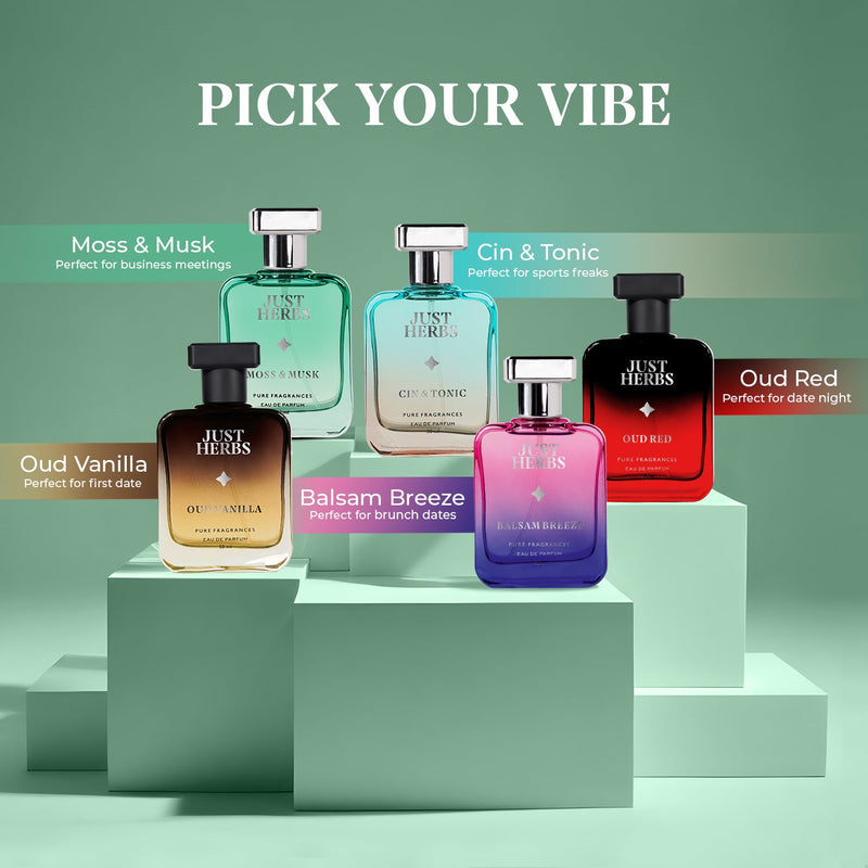 Just Herbs: Relaxing Moss & Musk - 50 ml