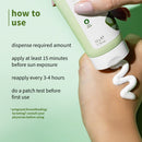Green Tea & Zinc Super-Matte SPF 50 Sunscreen Gel for Oily Skin