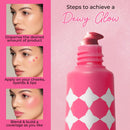 Halo Glow Blush Drops with Mango Butter and Rice Starch - Gushing Grape