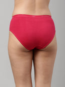 Amelie 103 Solid Outer Elastic Cotton Hipster Panty - Assorted Colours AS02
