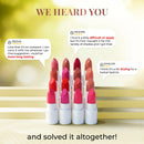 Herb Enriched Ayurvedic Lipstick Micro-Mini Kit:16 shades