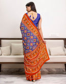 Ready To Wear Patola Chinnon Printed Saree