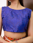 Ready To Wear Patola Chinnon Printed Saree