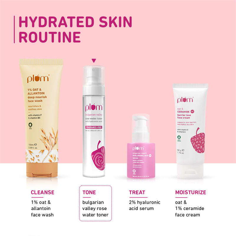 Bulgarian Valley Rose Water Toner for tighter pores