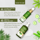 100% Pure Aloe Vera Skin Purifying Combo