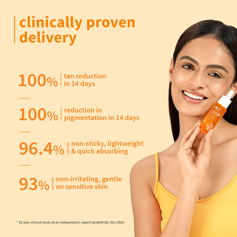 2% Alpha Arbutin & Hyaluronic Acid Tan Fading Face Serum**