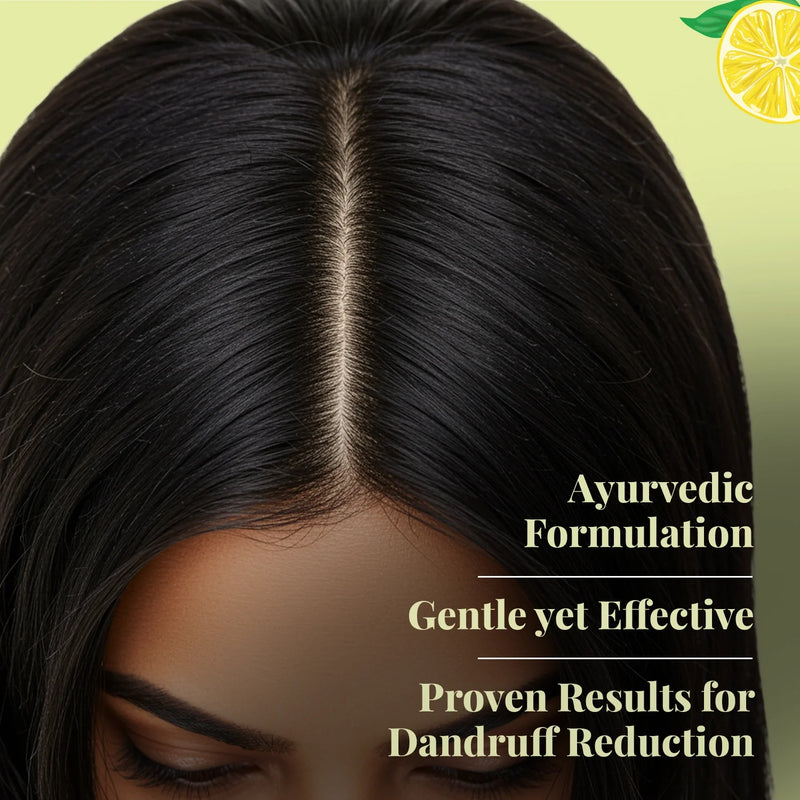 Anti Dandruff Shampoo | Lemon, Bhringraj & 12 Herbs