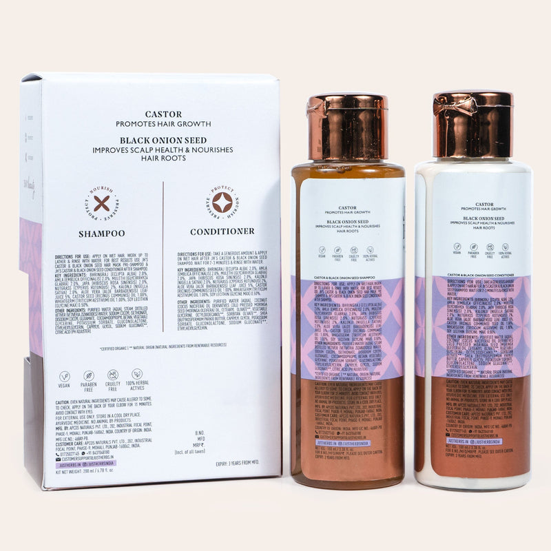 Anti Hair Fall Kit with Castor & Black Onion Seed