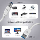 Printlink 1.5 - USB A To USB B For Printer 1.5M Cable