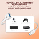 Uniconnect - USB Male To USB Female 3A  5M Cable