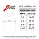 WV001 Kids Boys Solid Cotton White Vest | Free Games Included