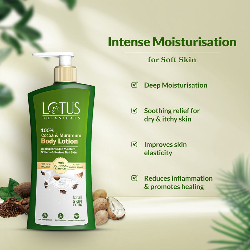 100% Cocoa & Murumuru Body Lotion