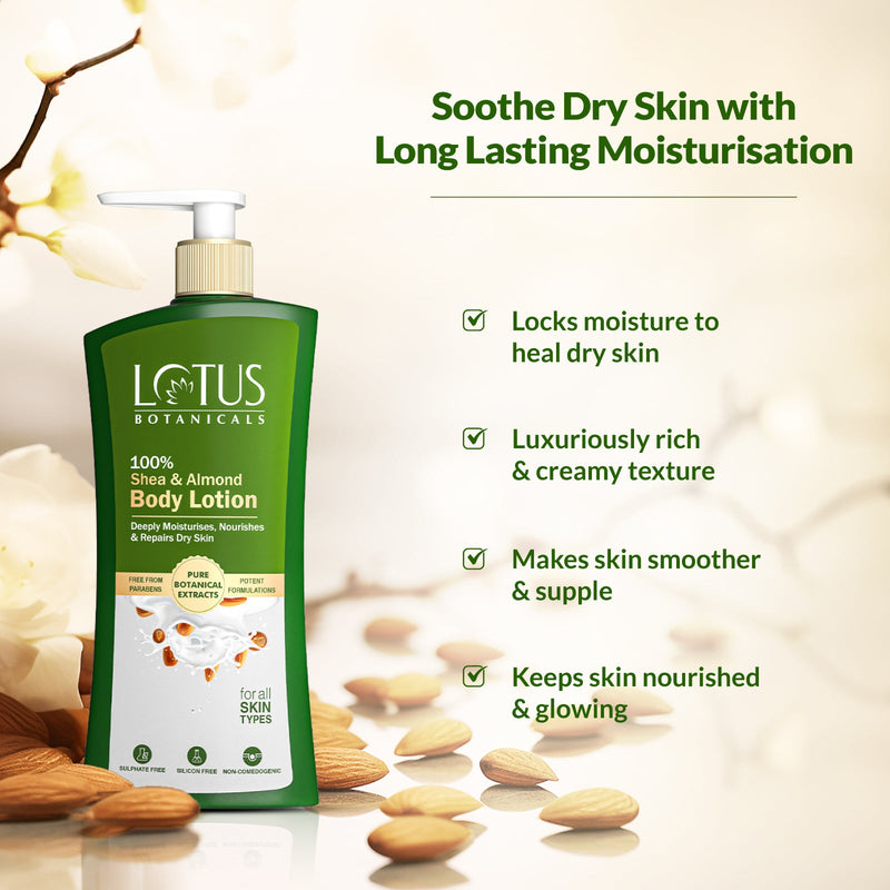 100% Shea & Almond Body Lotion