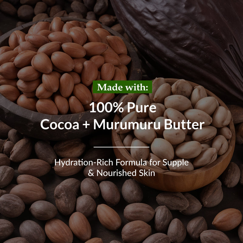 100% Pure Cocoa Butter & Murumuru Butter HydraMelt Body Cream