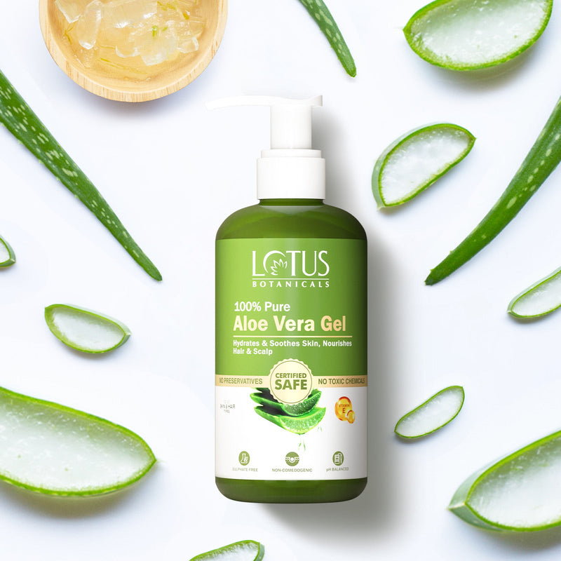 100% Pure Aloe Vera Gel with Vitamin E