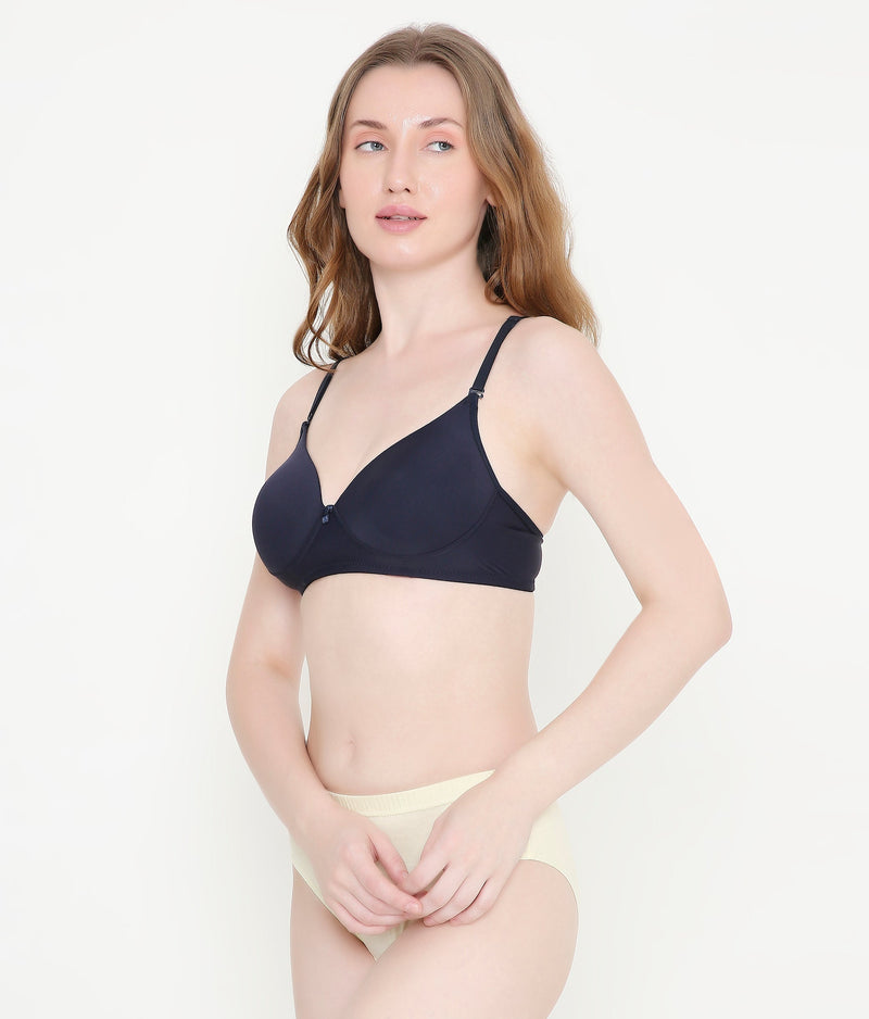 Silky Soft Second Skin T-Shirt Bra | Padded | Full Coverage bra