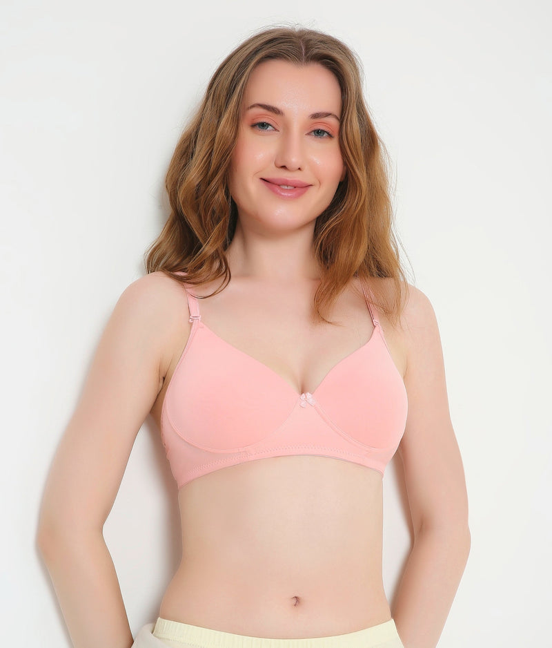Silky Soft Second Skin T-Shirt Bra | Padded | Full Coverage bra