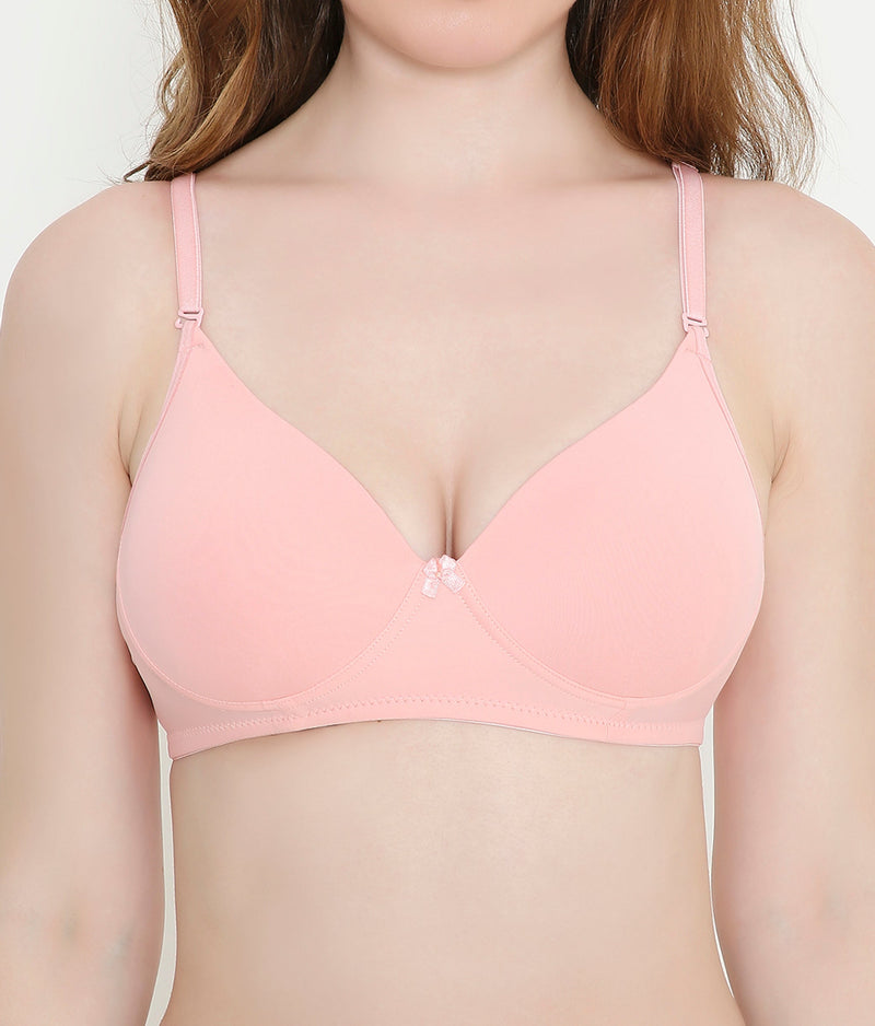 Silky Soft Second Skin T-Shirt Bra | Padded | Full Coverage bra