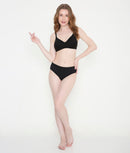 Solid Black Lightly Padded Everyday T-Shirt Bra