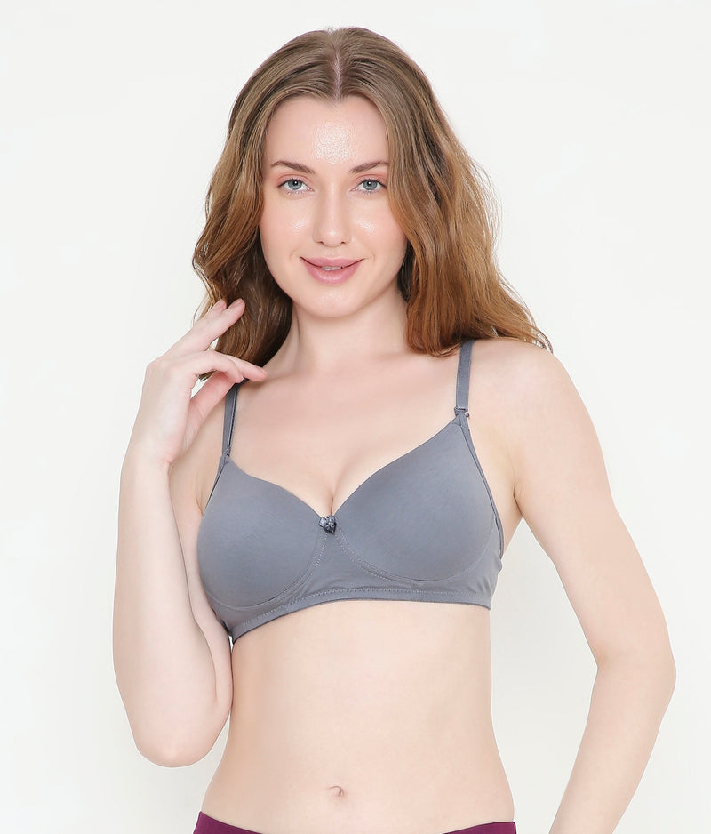 Everyday Comfort Cotton T-Shirt Bra | Padded | Stretchable