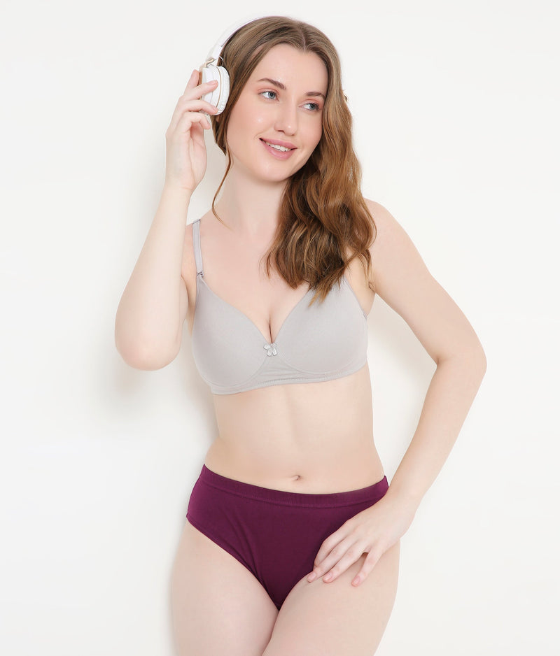 Everyday Comfort Cotton T-Shirt Bra | Padded | Stretchable