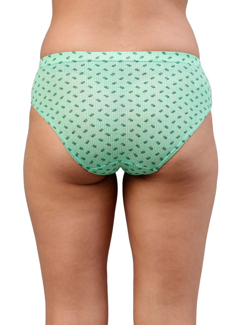 Passion IE Soft Cotton Full Coverage Panty for Women - Assorted Colours AS03