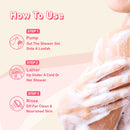 Feelin' So Rose Shower Gel by Plum BodyLovin'