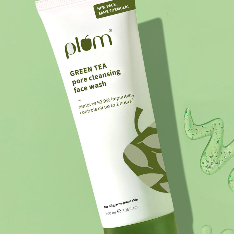 🎁 Green Tea Pore Cleansing Face Wash for Acne