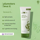 Green Tea Pore Cleansing Face Wash for Acne**