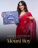 Yellow Georgette Bandhani Printed Saree