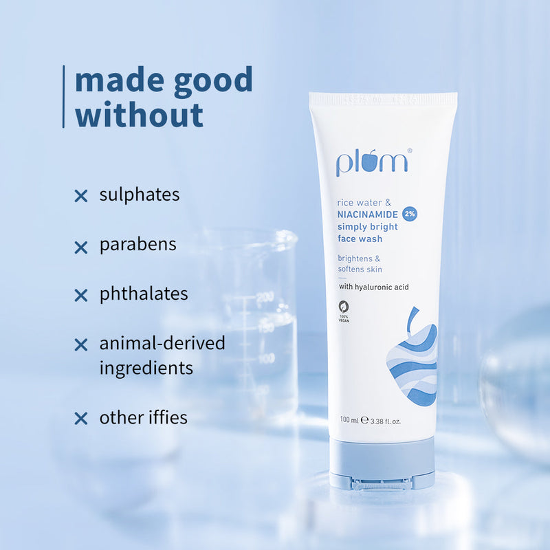 2% Niacinamide & Rice Water Face Wash