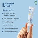 Plum Rice Water & Niacinamide 2% Hybrid Sunscreen (15 g)