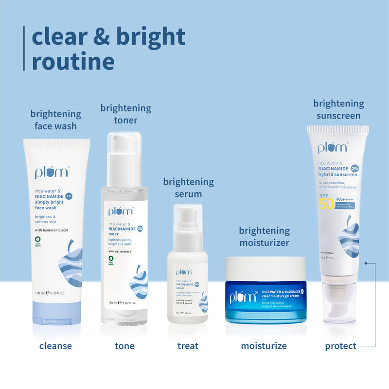 2% Niacinamide & Rice Water SPF 50 PA++++ Brightening Sunscreen