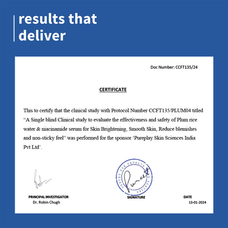 10% Niacinamide & Rice Water Brightening Face Serum- 15ml**