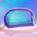 🎁 Plum Glow Thru Holographic Pouch