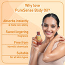 PureSense Macadamia Deep Moisturizing Body Oil, 100 ml