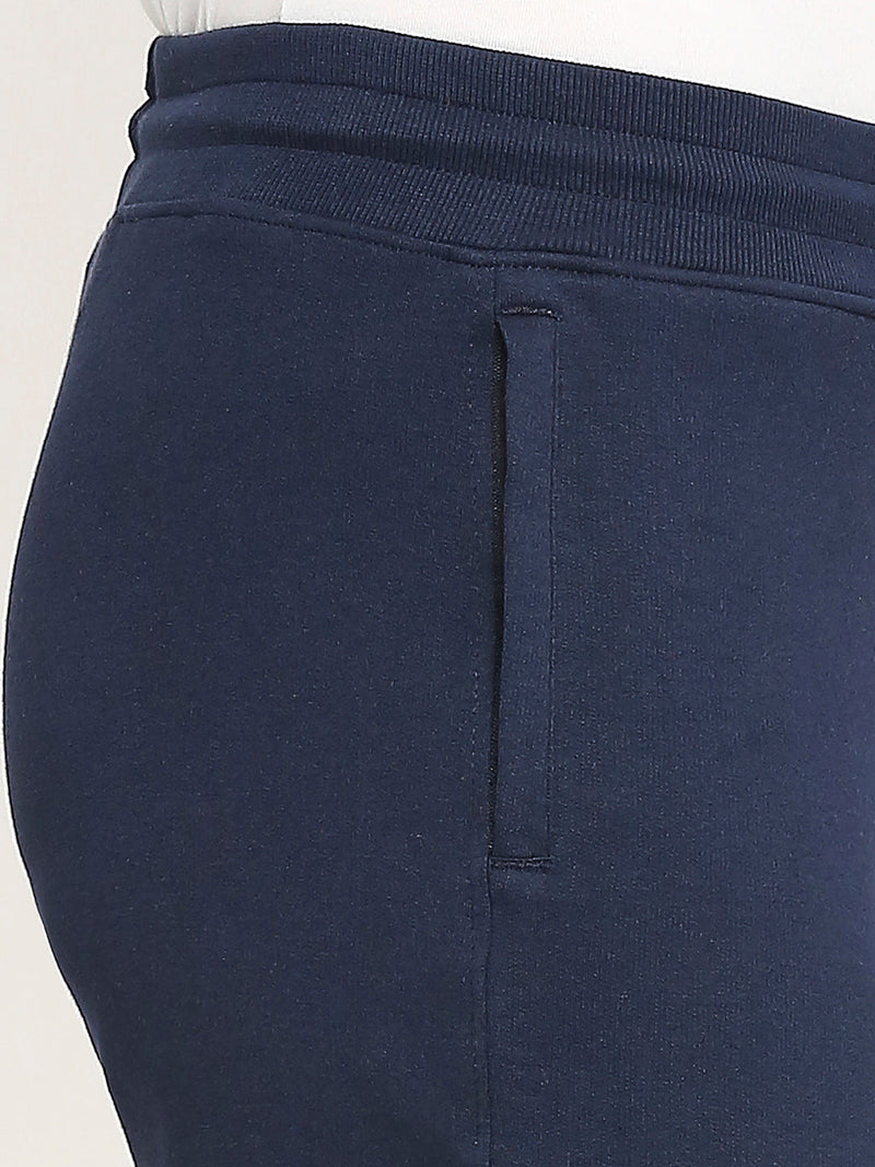 Men 002 Active Cotton Shorts - Navy Blue