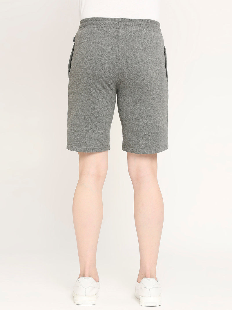 Men 001 Cotton Performance Shorts - Charcoal Melange
