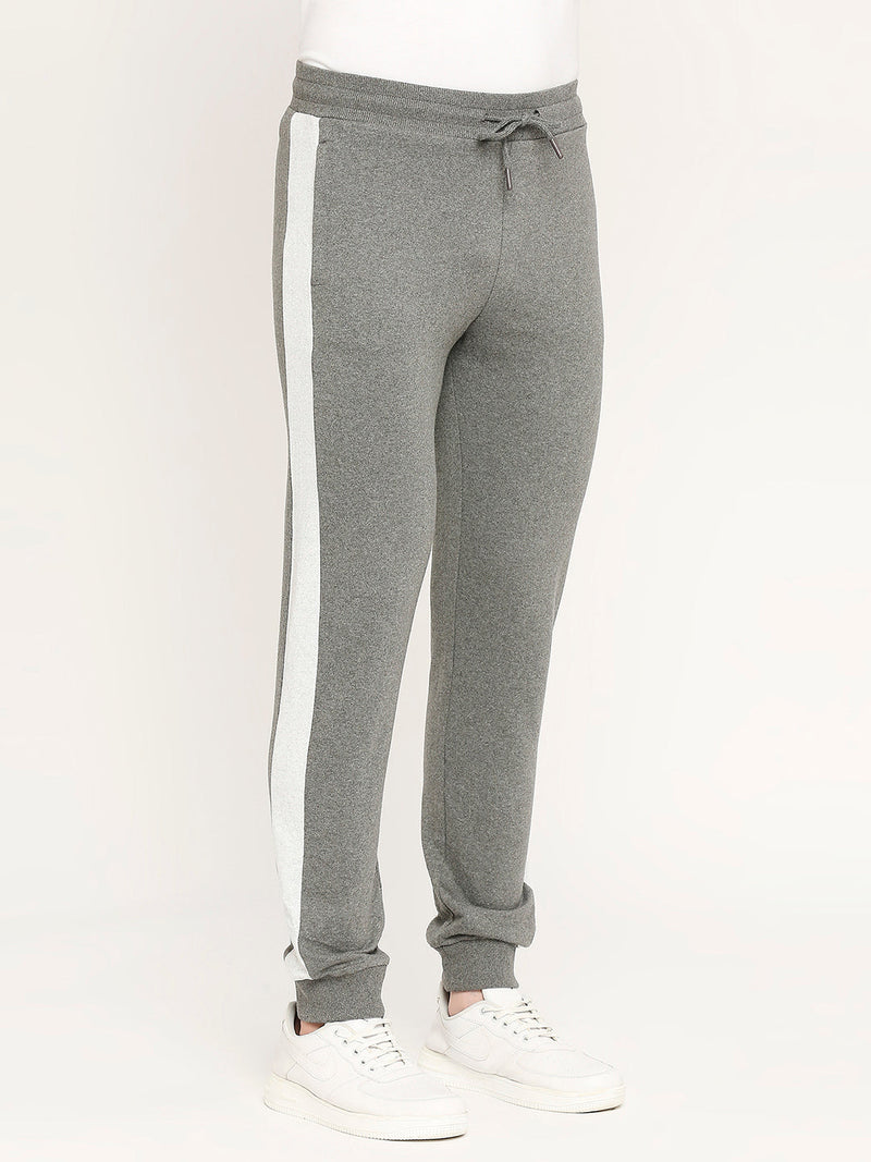 Men 001 Performance Cotton Joggers - Grey Melange